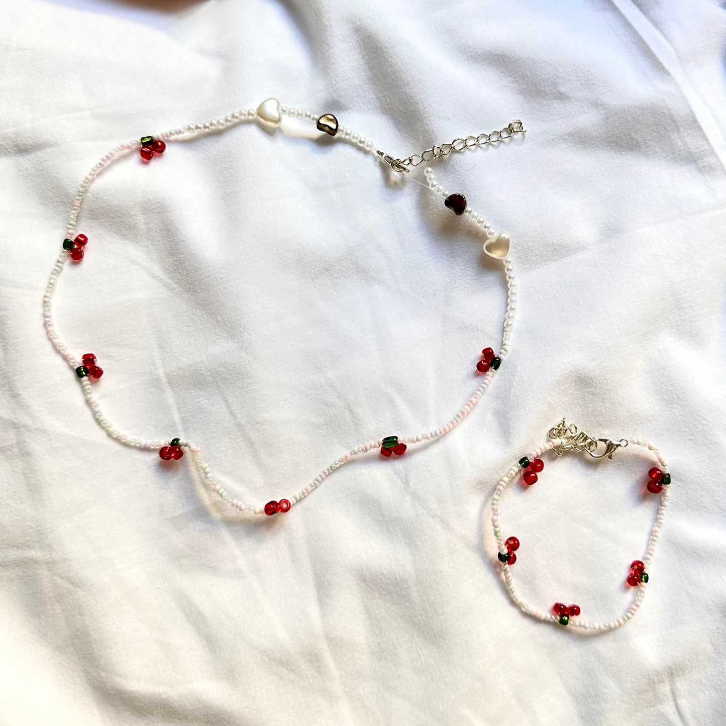 cherry bracelet